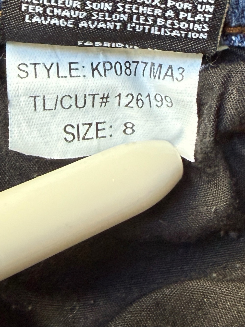Kut from the Kloth Medium Blue Straight Leg Jeans - Picture 8 of 10